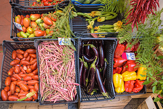 蔬菜,意大利,市场