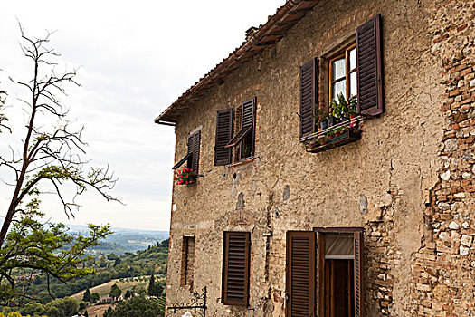 房子,圣吉米尼亚诺,锡耶纳省,意大利