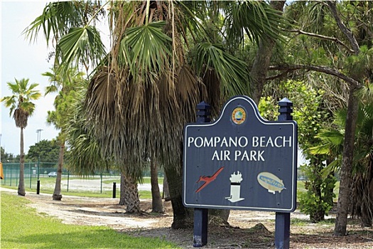 海滩,空气,公园,标识