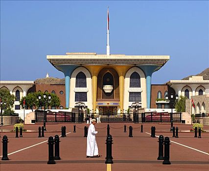 皇宫,阿曼苏丹国,中东