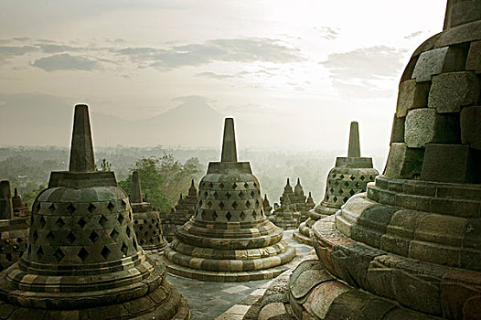 婆罗浮屠,中爪哇,印度尼西亚