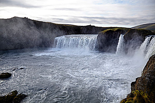 风景,瀑布,冰岛