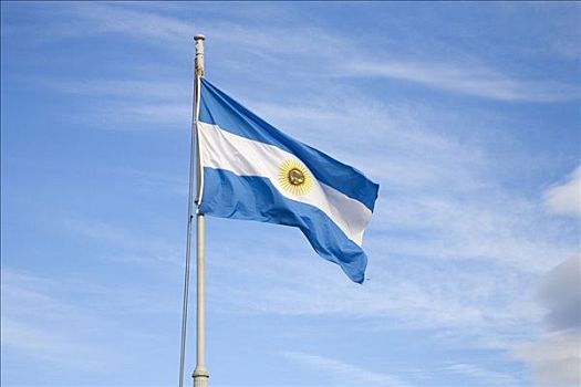 阿根廷国旗,摆动,阿根廷