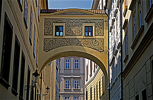 捷克共和国,布拉格,门廊