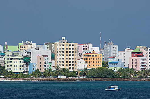 马尔代夫,岛屿,首都,群岛,小岛,只有一个,英里,长,宽,人口稠密,世界,上方,人