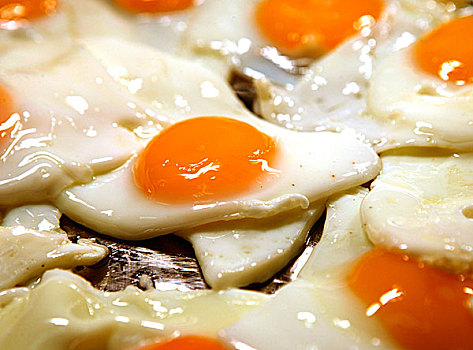 煎鸡蛋,早餐吧