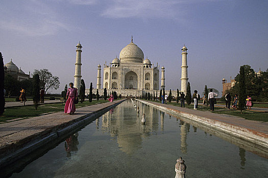 印度,泰姬陵,沙阿,纪念建筑,皇后