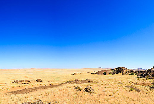 风景,山谷,区域,纳米比亚,非洲