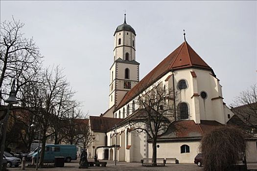 教堂,巴登符腾堡,德国,欧洲