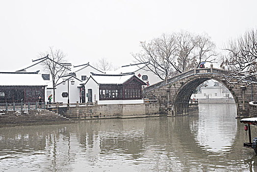 苏州雪景