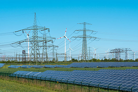 再生能源,变电站,德国
