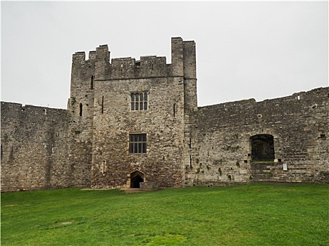 遗址,城堡,威尔士