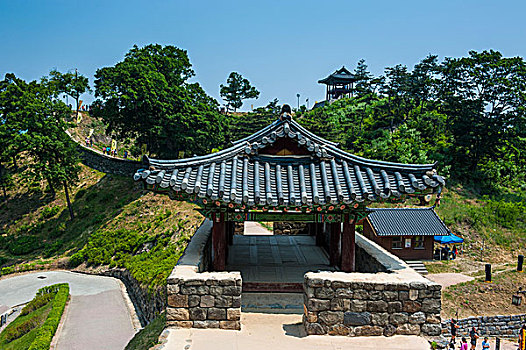城堡,南,省,韩国