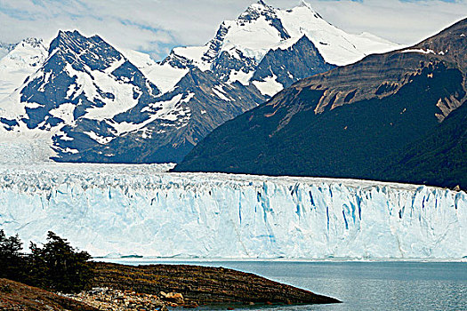 全景,冰河,阿根廷