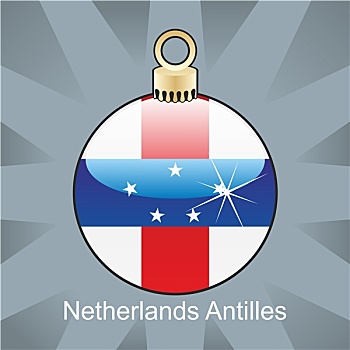 荷属安的列斯,旗帜,圣诞节