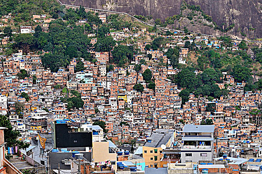 棚户区,贫民窟,哈辛涅,里约热内卢,巴西,南美