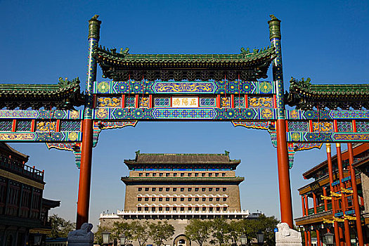 北京,前門,大柵欄