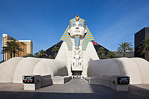 路克索神庙,酒店,金字塔,狮身人面像,拉斯维加斯,内华达,美国