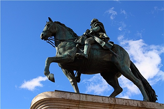 骑马雕像,马德里,西班牙
