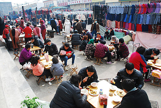 山东枣庄,赶年集,品年味