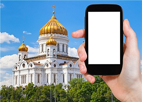 旅游,照片,大教堂,莫斯科
