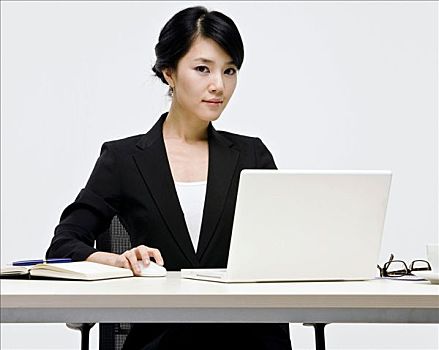 職業女性,工作,筆記本電腦