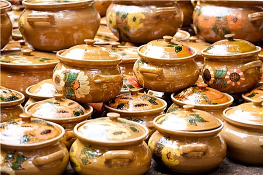 传统,罗马尼亚,陶器