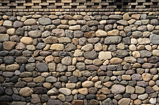 墙,砖墙,墙面,石头,鹅卵石,瓦片,贴图,规律,石,整体,规整,栅栏,石头墙,表面