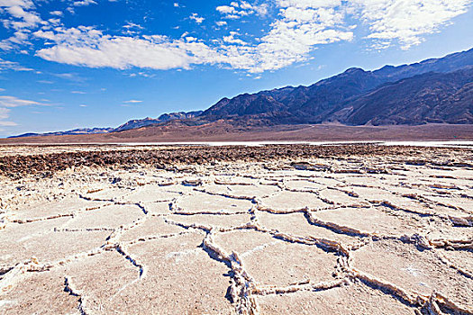 盐湖,死亡谷国家公园,加利福尼亚,美国
