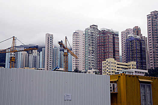 香港,建筑,大楼,特色,富人,繁华,水泥森林,摩天大厦,拥挤,高密度,压力,孤岛,岛屿,海湾,中国