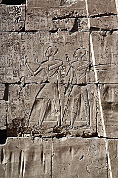 象形文字,卡尔纳克神庙,现代,白天,路克索神庙,古老,底比斯,埃及