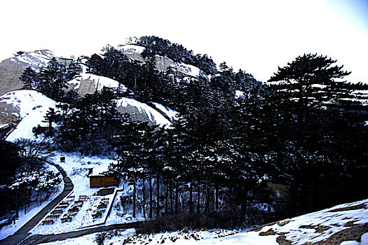 陕西-西岳华山群山