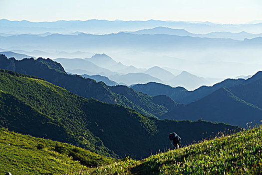 海坨山露营之云海日出