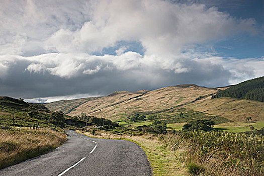 道路,阿兰岛,苏格兰