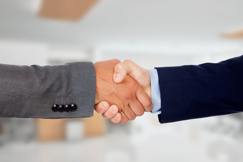 商务人士,成交,握手_高清图片_全景视觉