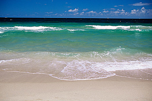 海滩,大西洋,劳德代尔堡,佛罗里达,美国