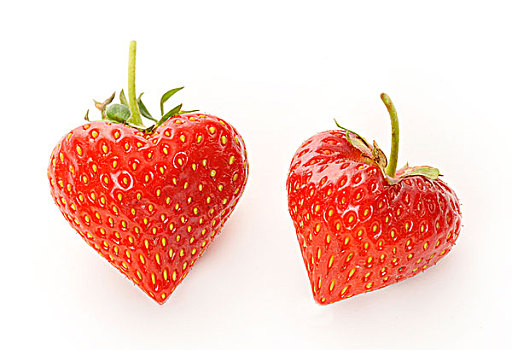 草莓,草莓属,心形