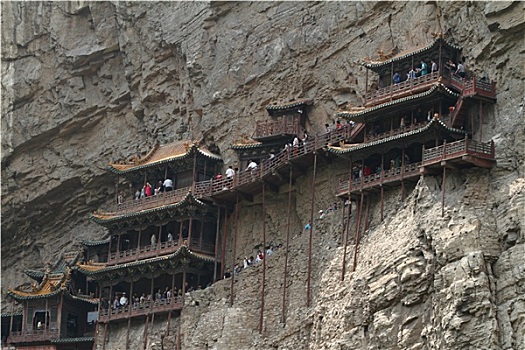 悬空寺,大同,中国