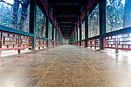 北京颐和园长廊