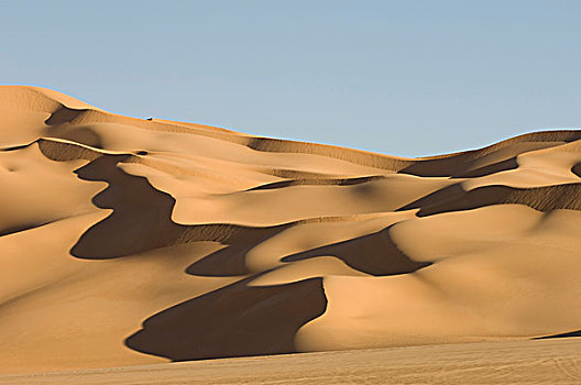 沙丘,奥巴里,撒哈拉沙漠,费赞,利比亚,北非