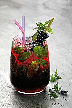 鸡尾酒,黑莓
