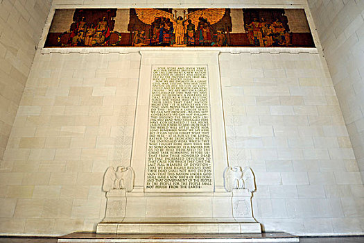 著名,演讲,林肯纪念馆,华盛顿特区,美国
