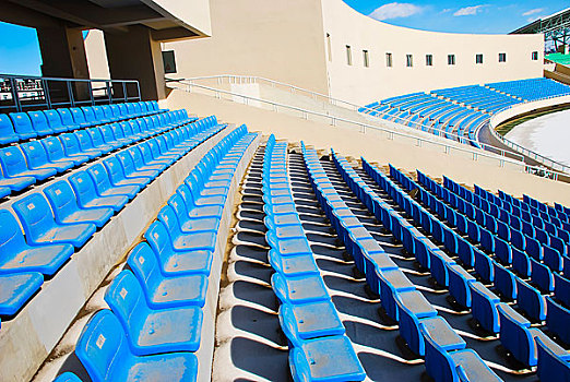 内蒙古全运会体育场的座椅