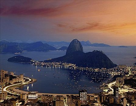 甜面包山,里约热内卢,巴西