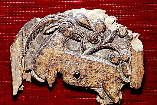 木雕,羚羊,5世纪,艺术家,未知