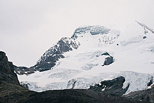 冰河,冰原大道,碧玉国家公园,加拿大