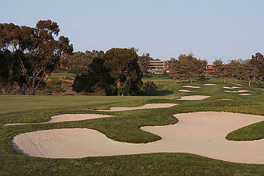 美国-加州-圣地亚哥-torrey,pines高尔夫球场