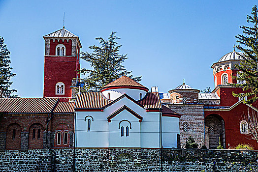 塞尔维亚的日查修道院