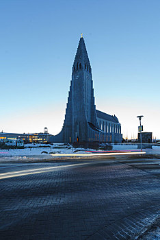 冰岛雷克雅未克哈尔格林姆教堂