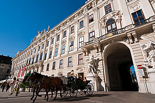 霍夫堡皇宫,维也纳,奥地利,欧洲